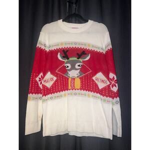 Ugly Christmas Sweater Xmas Size Small Smirnoff